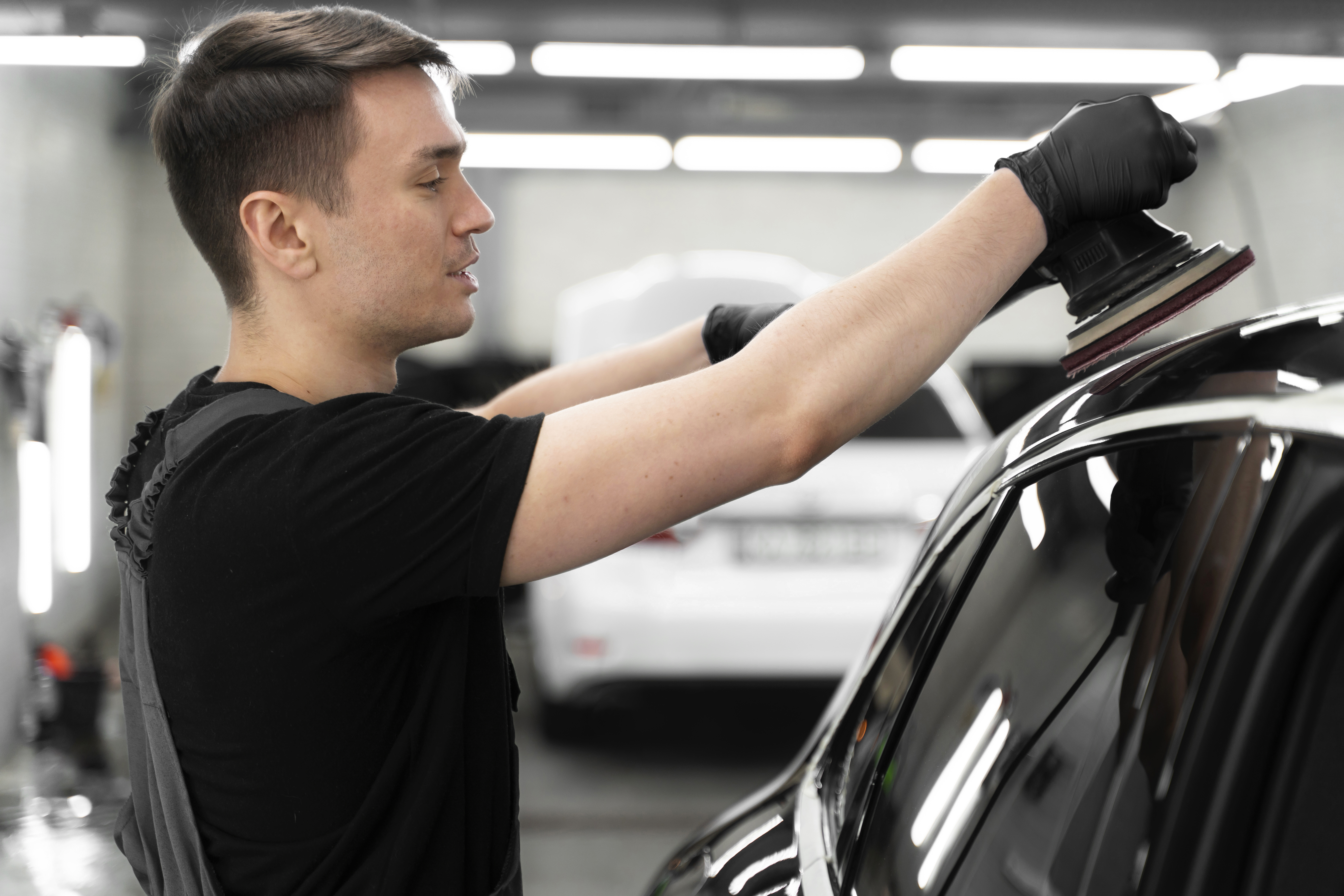 Professional car wrap and paint protection installation in Brampton